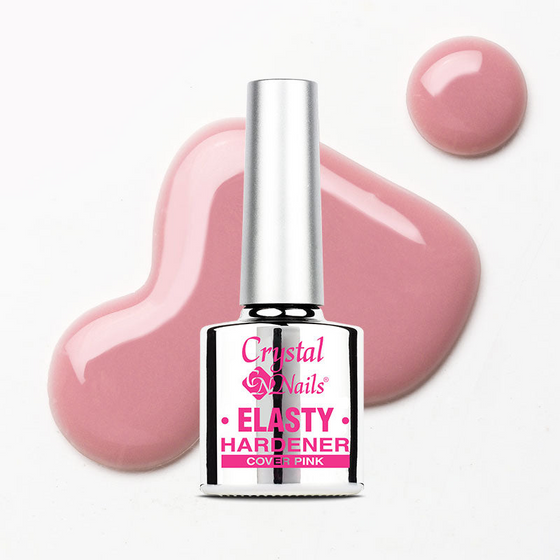 Elasty Hardener Gel - Cover Pink - 13ml - Crystal Nails