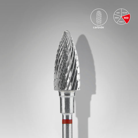 Cap Carbid Con de Pin Roșu - EXPERT 6/14 mm FT110R060/14 - Staleks