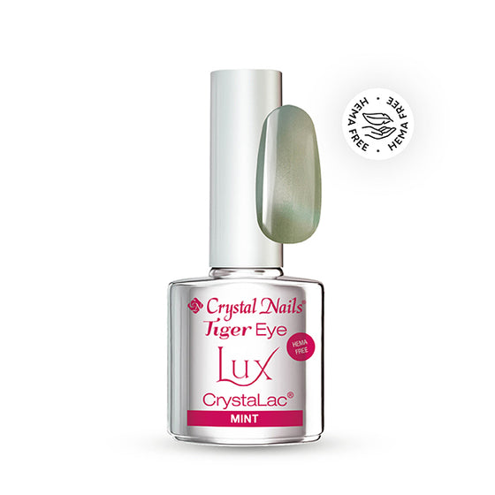 Tiger Eye Lux CrystaLac - Mint - 4ml - Crystal Nails