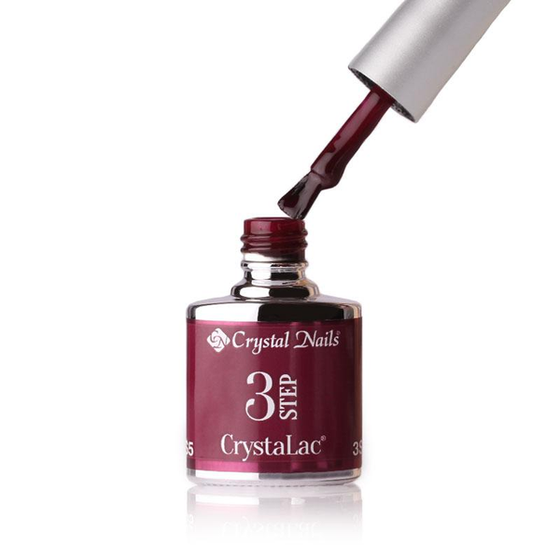3Step Crystalac 3S5 8ml - Crystal Nails - flacon și aplicator
