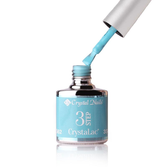 3Step Crystalac 3S62 8ml - Crystal Nails - flacon și aplicator