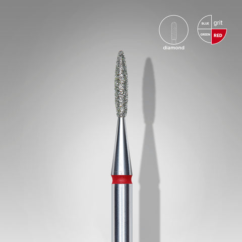 Cap Diamant Flacără Roșu - EXPERT 1,6/8 mm FA10R016/8 - Staleks