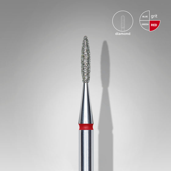 Cap Diamant Flacără Roșu - EXPERT 1,6/8 mm FA10R016/8 - Staleks