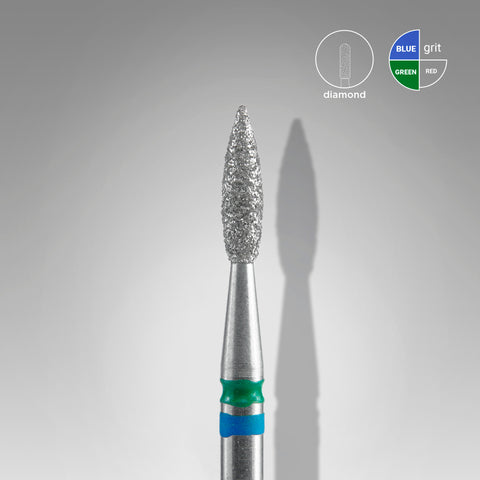 Cap Diamant DUO Flacără Albastru-Verde - EXPERT 2,1/8 mm FA11BG021/8 - Staleks