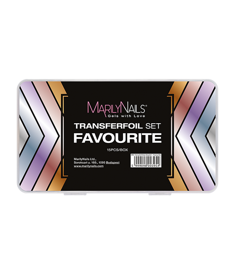 Set Folie de Transfer - Favourite - 15 buc - MarilyNails
