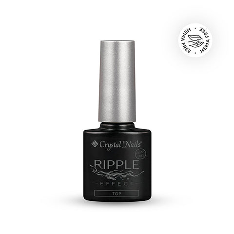Ripple Effect Top Gel - Clear - 4ml - Crystal Nails