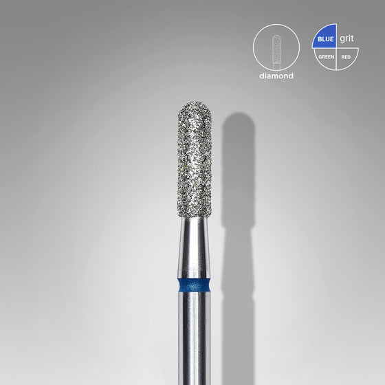 Cap diamant cilindru rotunjit albastru EXPERT 2,3 mm / 8 mm (FA30B023/8) – Staleks