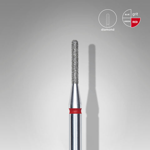 Cap Diamant Cilindru Rotunjit Roșu - EXPERT 1,4/8 mm FA30R014/8 - Staleks