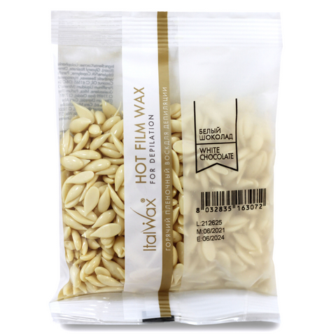 Ceară film granule Ciocolată albă 100g – Italwax