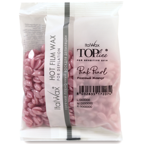 Ceară film granule TopLine Perla Roz 100g – Italwax