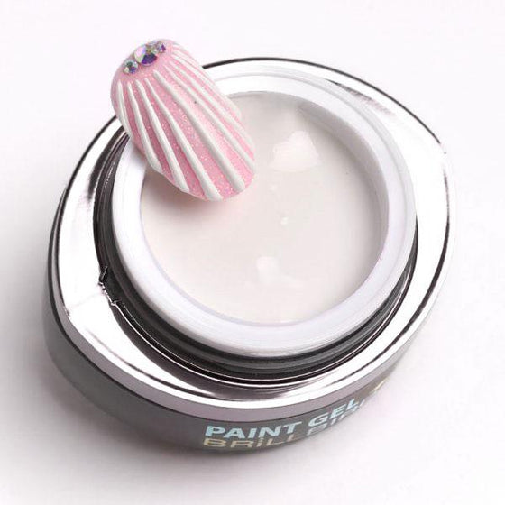 Paint Gel Contour 1 white - 5ml - BrillBird
