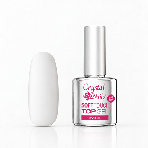 Soft Touch Matte Top Gel - 13ml - Crystal Nails