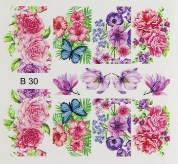 Nail sticker B30