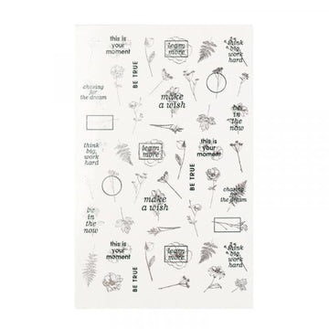 Nail sticker J318
