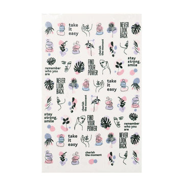 Nail sticker N1448