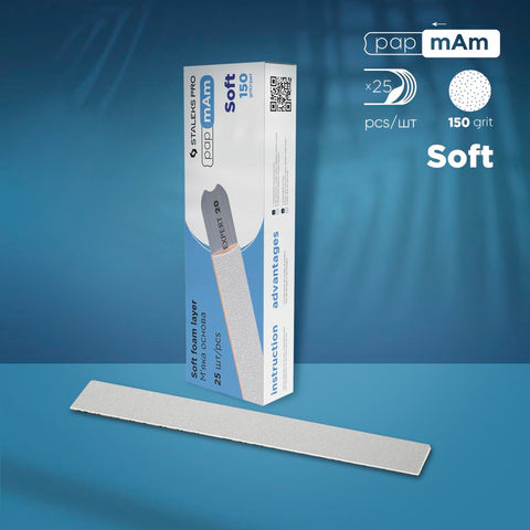 Pile Albe PapmAm Spumă - EXPERT 20 150 (25 buc) DFCE-20-150/25w - Staleks