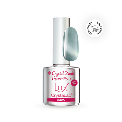 Tiger Eye Lux CrystaLac - Aqua - 4ml - Crystal Nails