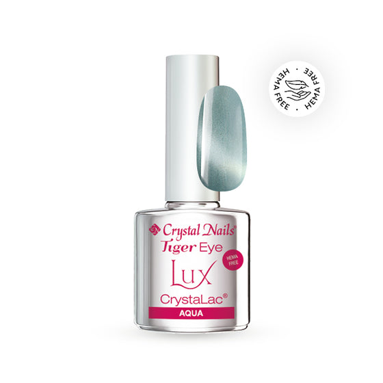Tiger Eye Lux CrystaLac - Aqua - 4ml - Crystal Nails