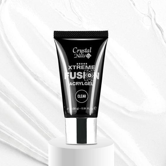 Xtreme Fusion Acrylgel - Clear - Crystal Nails