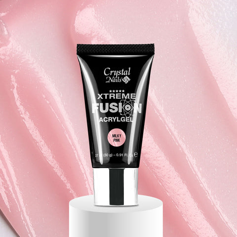 Xtreme Fusion Acrylgel - Milky Pink - 30g - Crystal Nails