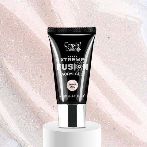 Xtreme Fusion Acrylgel - Shimmer Latte - 30g - Crystal Nails