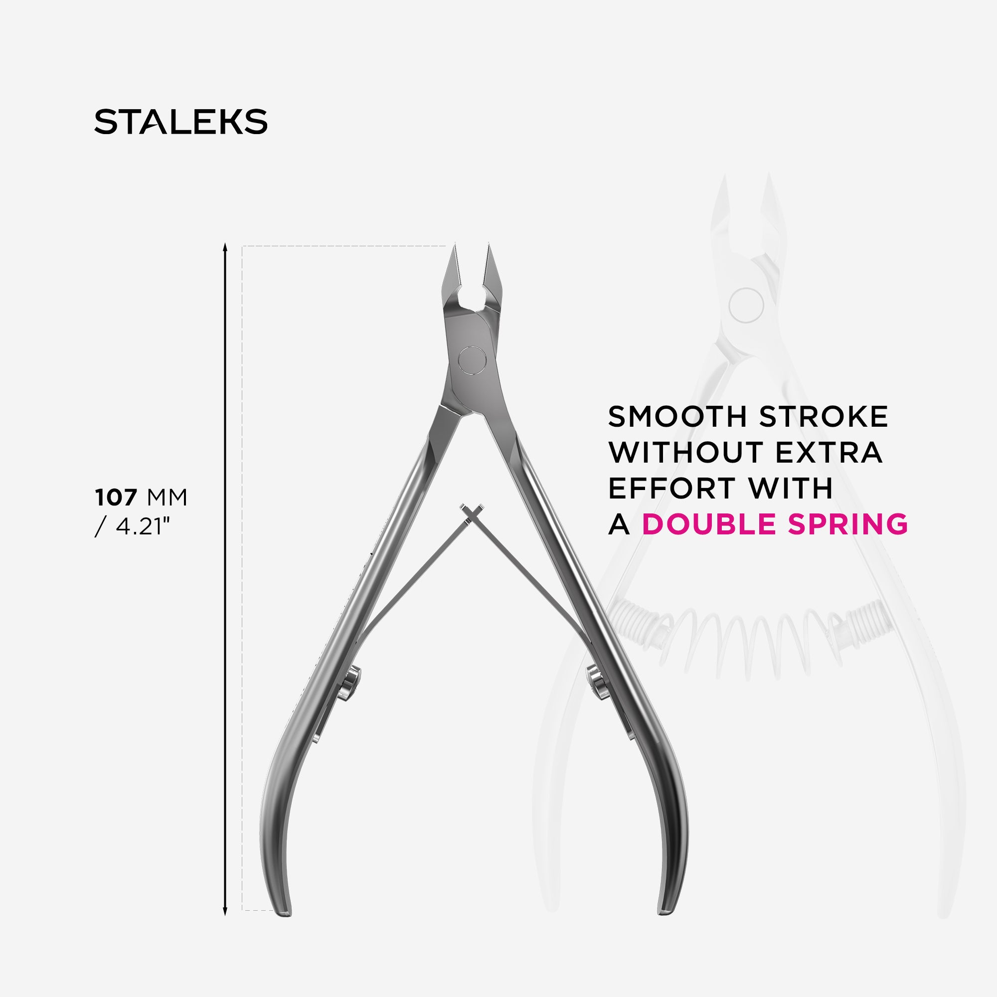 Clește Cuticule - EXPERT 92 7 mm NE-92-7 - Staleks