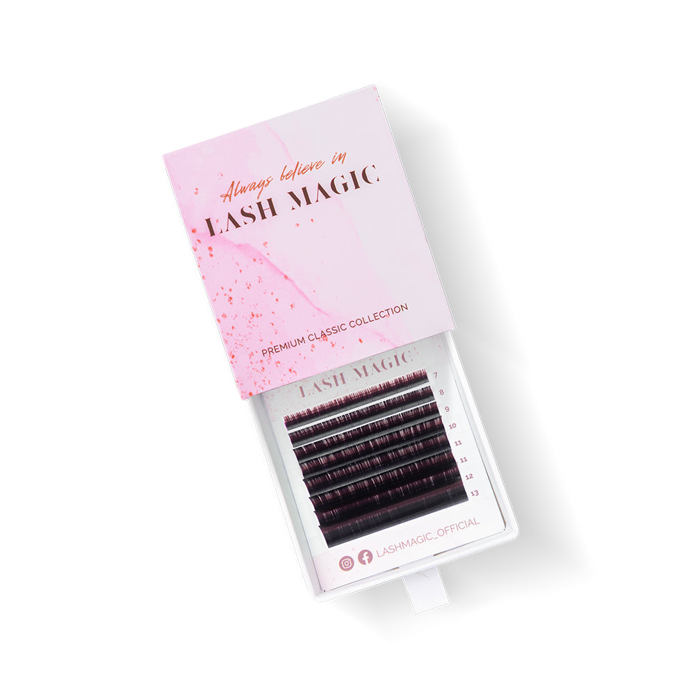 eyelash classic two-tone 8 rows 0.07