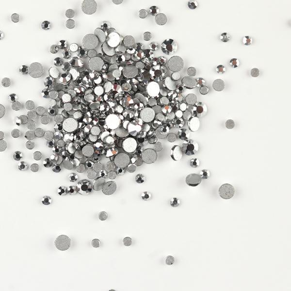 Rhinestone (100pcs) - Mirror silver SS8 image 0