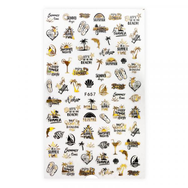 Nail Sticker F657 image 0