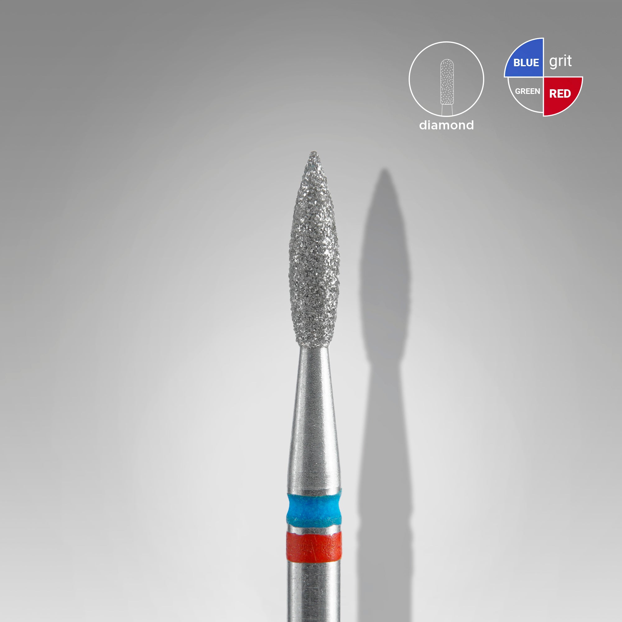 Cap Diamant DUO Flacără Roșu-Albastru - EXPERT 2,1/8 mm FA11RB021/8 - Staleks