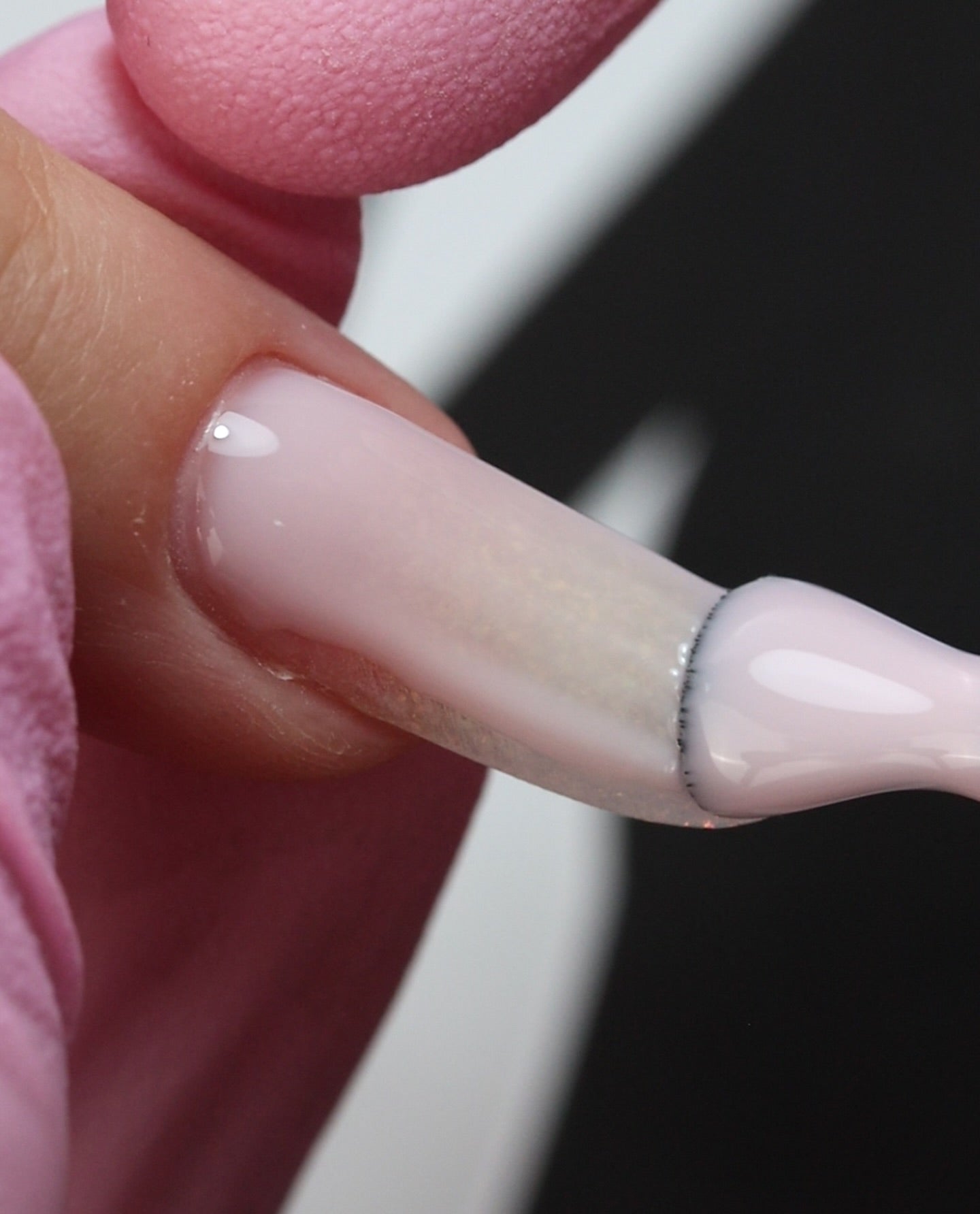 Elasty Hardener Gel - Milky Rose image 3