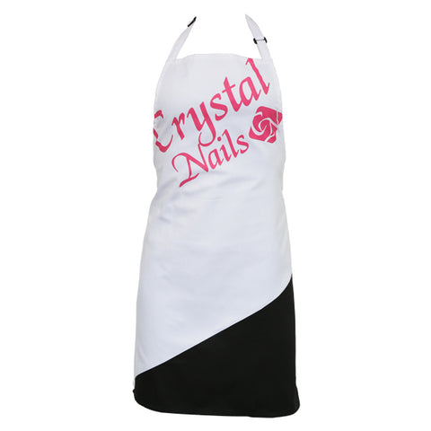 Șorț CN Alb&Negru - Crystal Nails