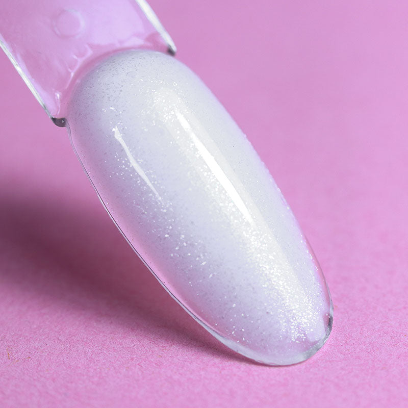 Babyboomer Builder Crystal White Gel - Crystal Nails – culoare și textură