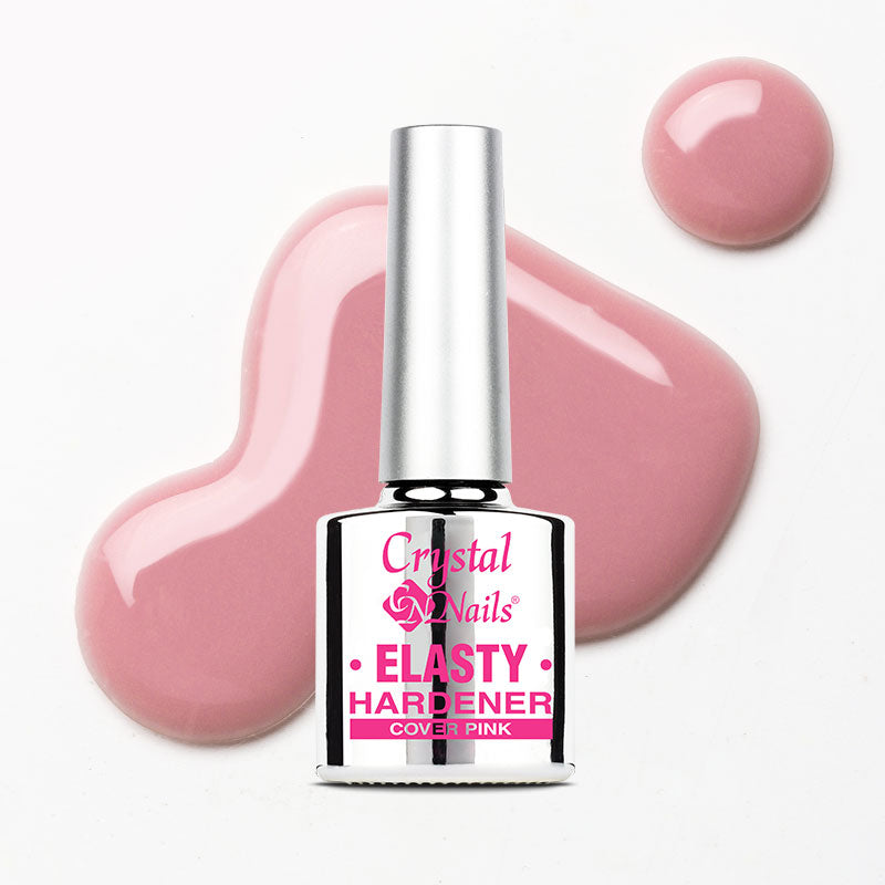 Elasty Hardener Gel - Cover Pink - 13ml - Crystal Nails
