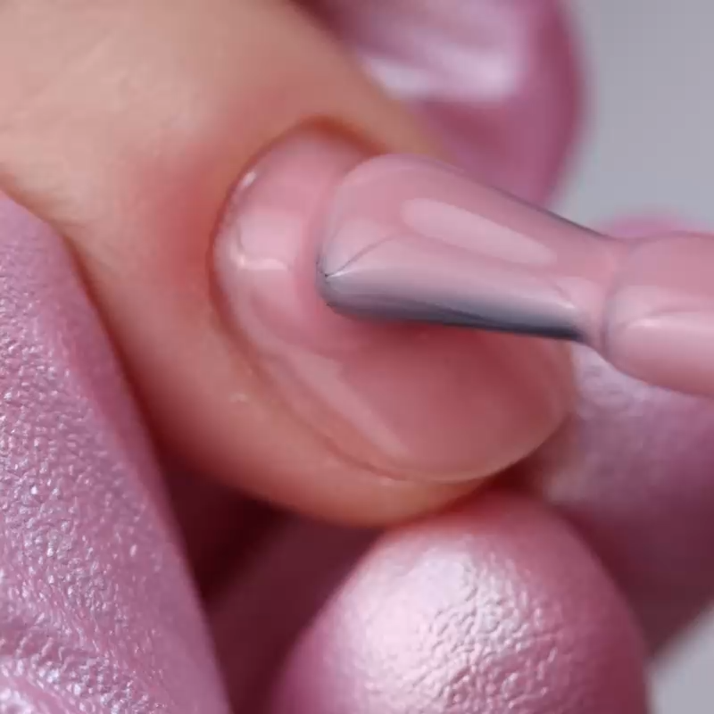 Elasty Hardener Gel - Cover Pink - 13ml - Crystal Nails – culoare și textură