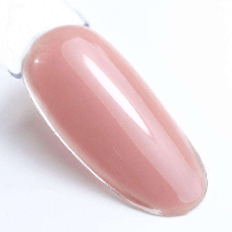 Fiber Builder Gel - Milky Nude - 15ml - Crystal Nails – culoare și textură
