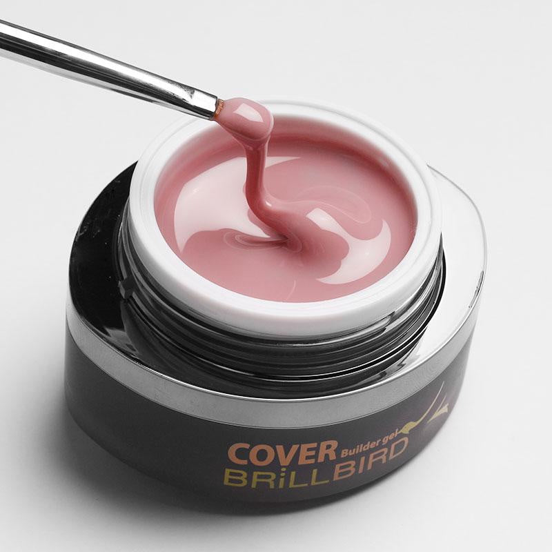 Cover Flesh Pink Gel - Roz pământiu - BrillBird