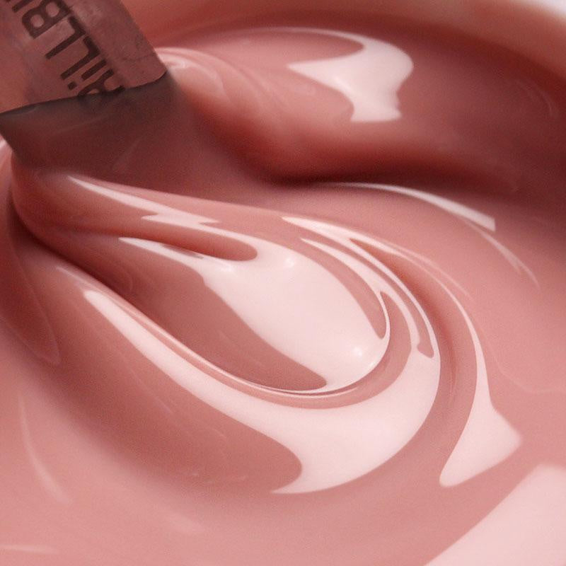 Cover Tan Pink Gel - Roz bronzant - BrillBird – culoare și textură
