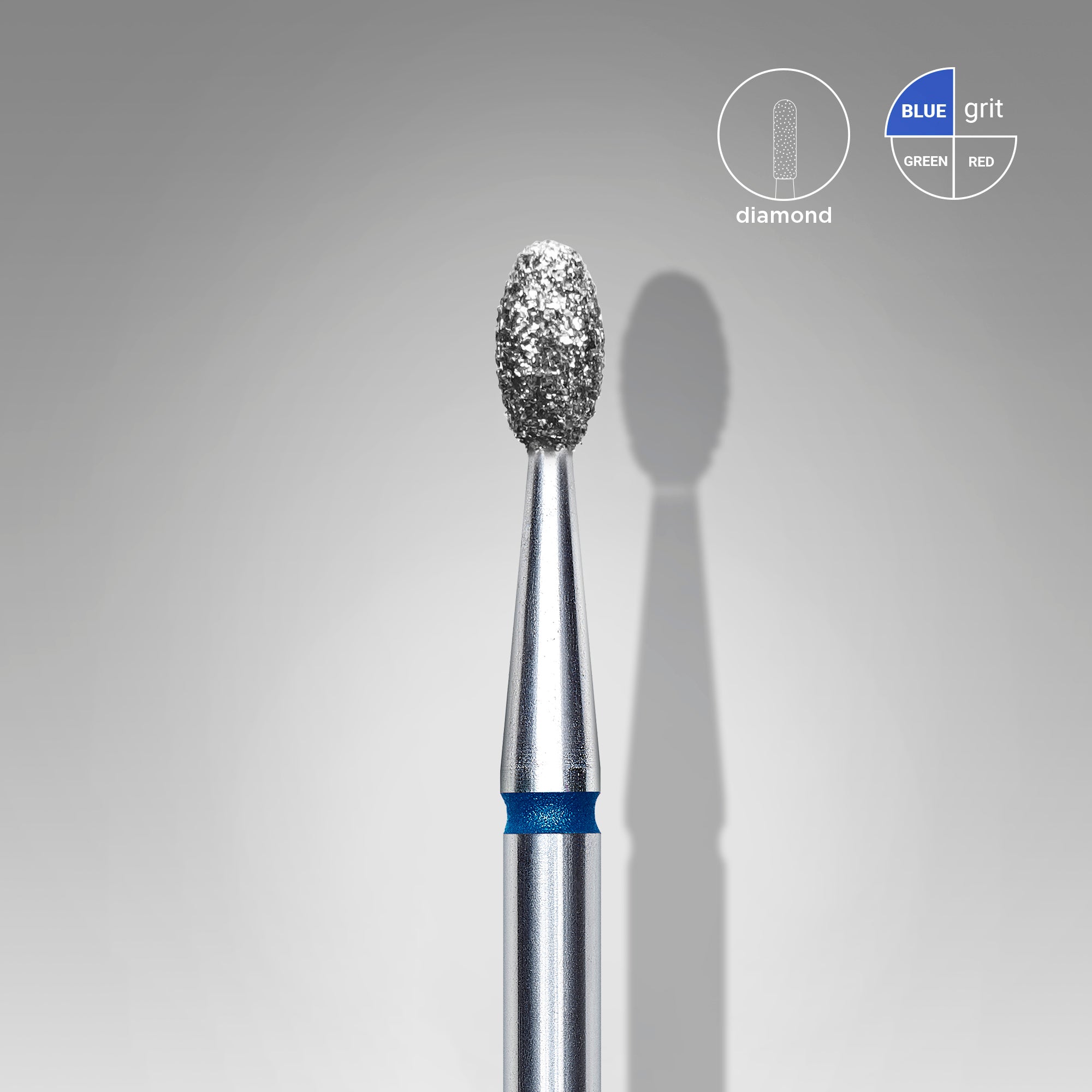 Cap Diamant Măslină Albastru - EXPERT 2,5/5 mm FA130B025/5 - Staleks