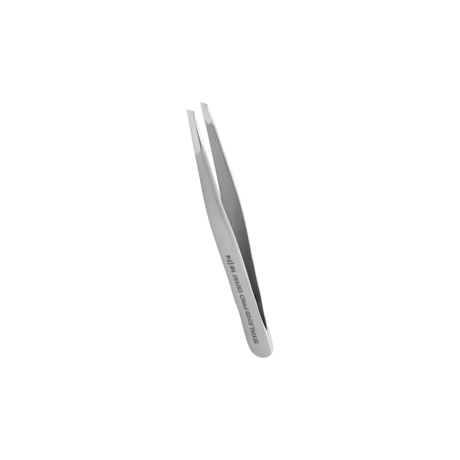 Pensetă pentru sprâncene cu prindere în unghi STALEKS  Expert 10 TE-10/4 | T7-10-07 image 0