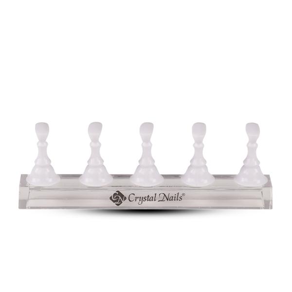 Display Magnetic Pentru Tipsuri – Alb – 5Buc – Crystal Nails