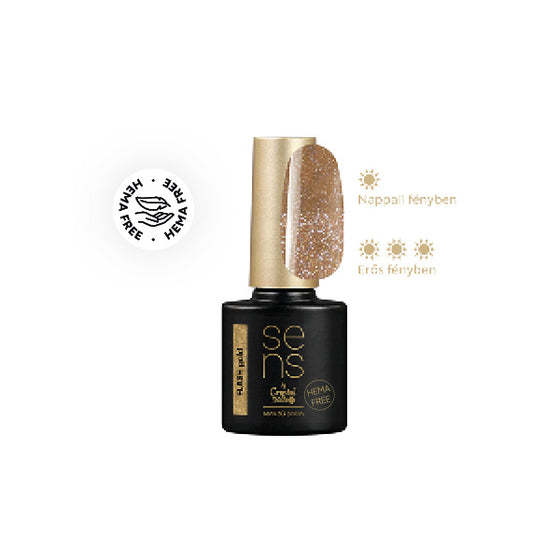 Sens 3G Polish Flash - Gold - 4ml - Crystal Nails