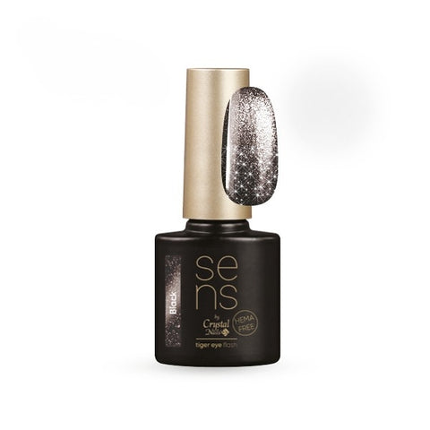Sens Tiger Eye Flash - Black - 4ml - Crystal Nails
