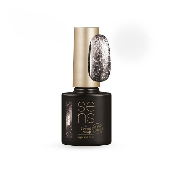 Sens Tiger Eye Flash - Black - 4ml - Crystal Nails