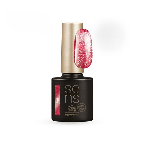 Sens Tiger Eye Flash - Red - 4ml - Crystal Nails