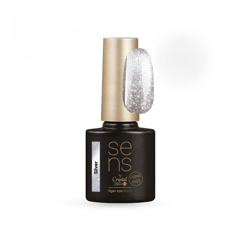 Sens Tiger Eye Flash - Silver - 4ml - Crystal Nails
