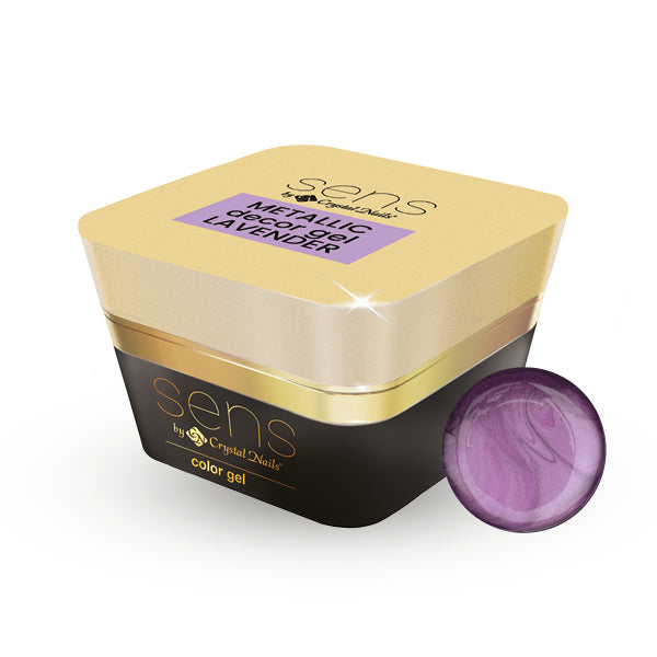 Sens Metallic Gel - Lavender - 5ml - Crystal Nails