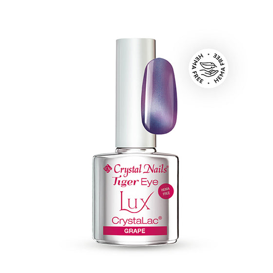 Tiger Eye Lux CrystaLac - Grape - 4ml - Crystal Nails