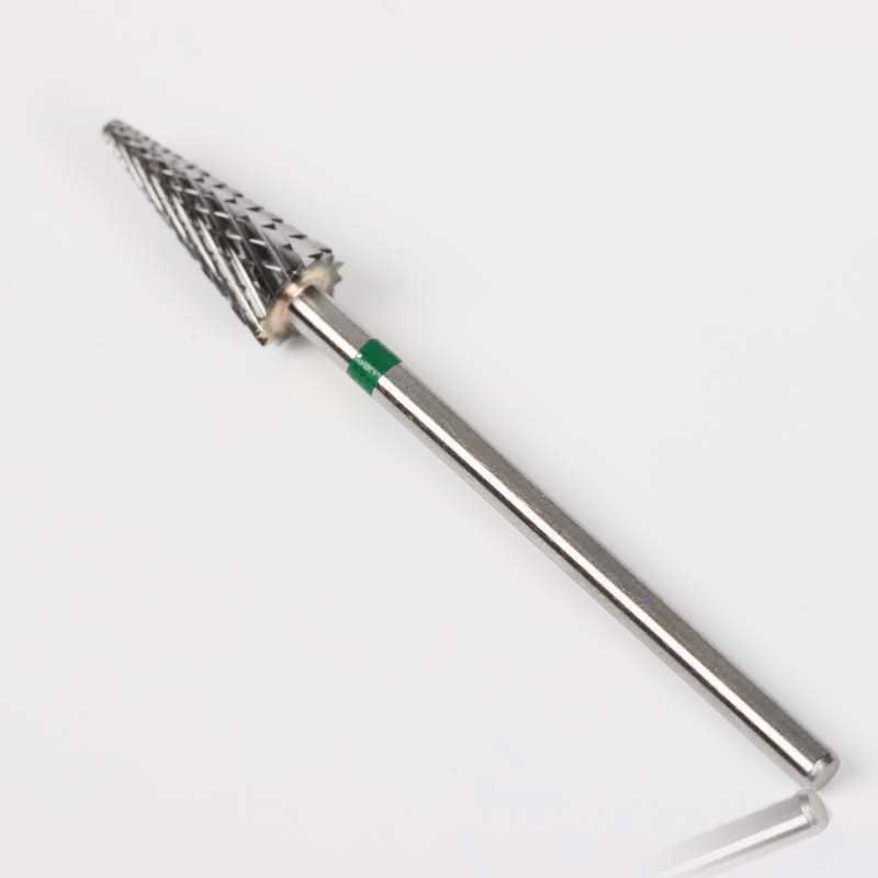 Cap Carbid Conic Ascutit - Verde image 0