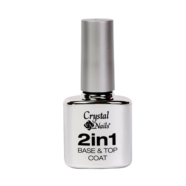 2 In 1 Base&Top Coat - Crystal Nails